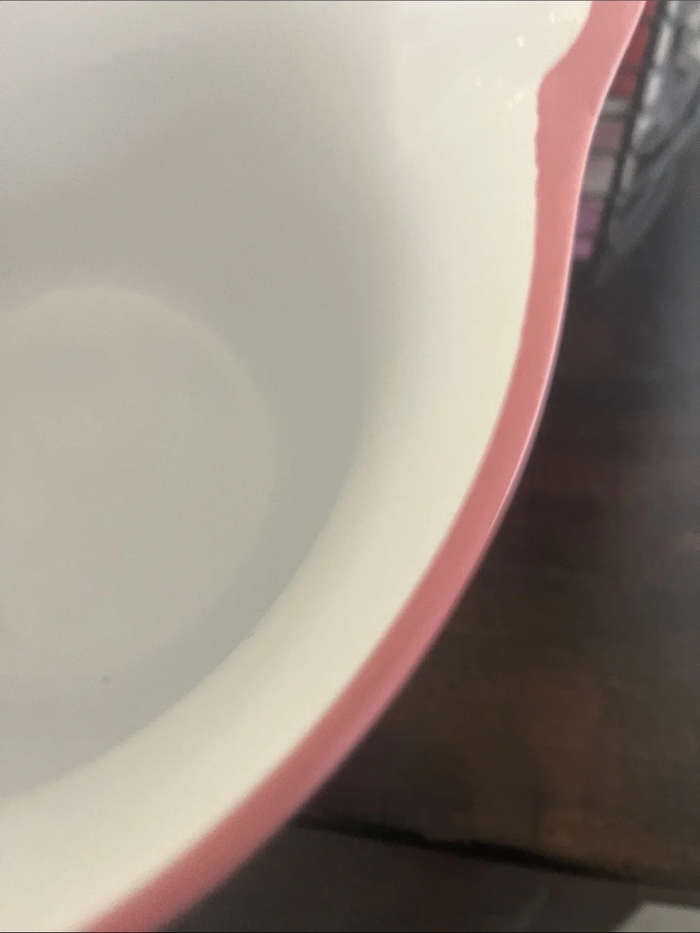 Hello Kitty White and Pink Flower Garden Ceramic Batter Bowl
